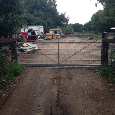 metal commercial security gates