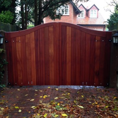 timber automated gates