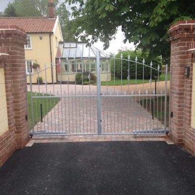 metal decorative gateway