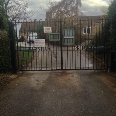 school security gates